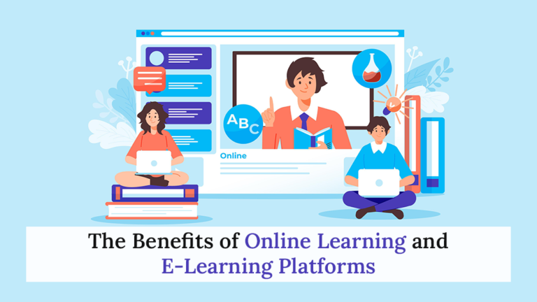 Benefits of Online Learning and E-Learning