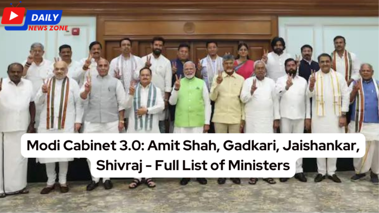 Modi Cabinet 3.0- Full List of Ministers