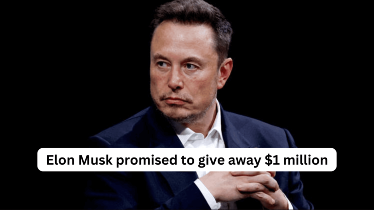 Elon Musk promises $1 million award each day to anyone who signs his petition