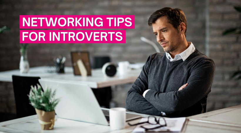 What techniques can help introverts with networking?