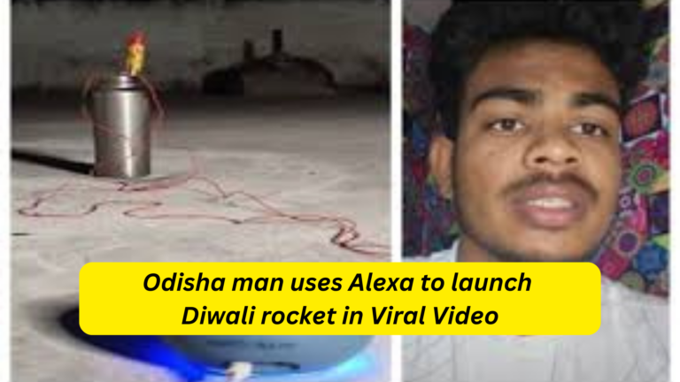 Odisha man uses Alexa to launch Diwali rocket